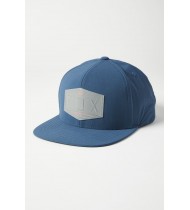Emblem Snapback Hat Dark Indigo