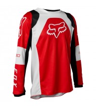 Youth 180 Lux Jersey Fluo Red