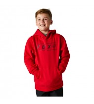 Youth Pinnacle Po Fleece Flame Red