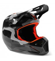 Fox V1 Bnkr Helmet Dot/Ece  Grey Camo