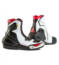 Ozone Urban II CE Black/White/Red Motorcycle Boots