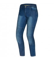 Ozone Star II Lady Washed Blue Motorcycle Jeans