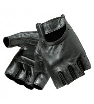 Ozone Rascal Black Leather Gloves