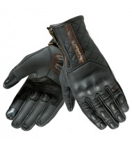 Rebelhorn Opium II Retro Lady CE Black Leather Motorcycle Gloves