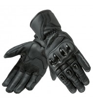 Rebelhorn Trip St CE Black Leather Motorcycle Gloves
