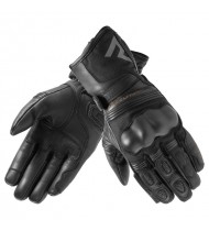 Rebelhorn Patrol Lady Black Leather Motorcycle Gloves