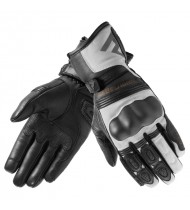 Rebelhorn Patrol Lady Black/Grey Leather Motorcycle Gloves