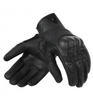 Rebelhorn Thug II Black Leather Motorcycle Gloves