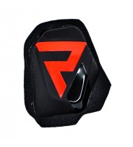 Rebelhorn Tpu Detachable Knee Slider (Velro System) Black/Flo Red