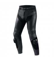 Rebelhorn Fighter Black Leather Motorcycle Pants