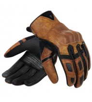 Rebelhorn Thug II Vintage Brown Leather Motorcycle Gloves