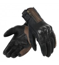 Rebelhorn Hunter Vintage Brown Leather Motorcycle Gloves