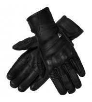 Rebelhorn Runner Black Leather Motorcycle Gloves