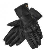 Rebelhorn Runner Tfl Perforowane Black Leather Motorcycle Gloves