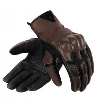 Rebelhorn Thug II Brown Leather Motorcycle Gloves