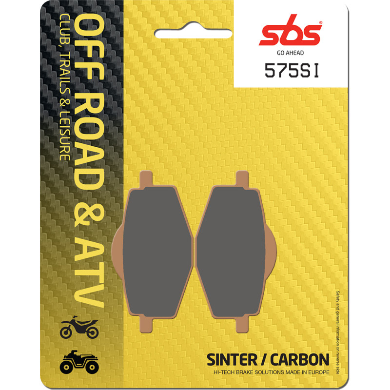 SBS Brakepads Sintered Offroad