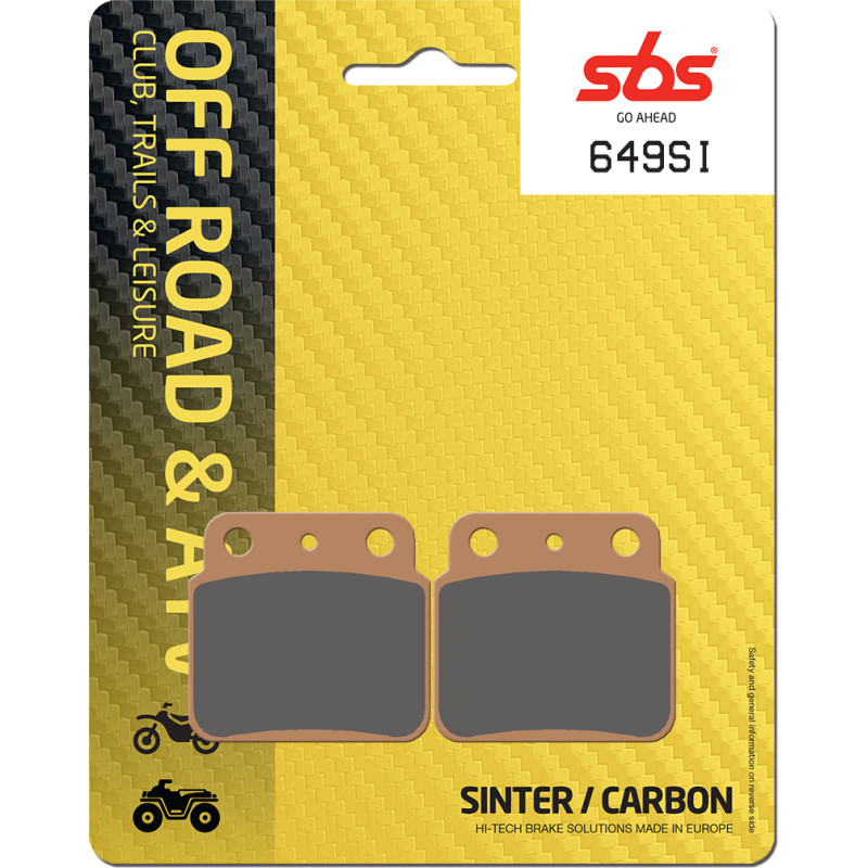 SBS Brakepads Sintered Offroad