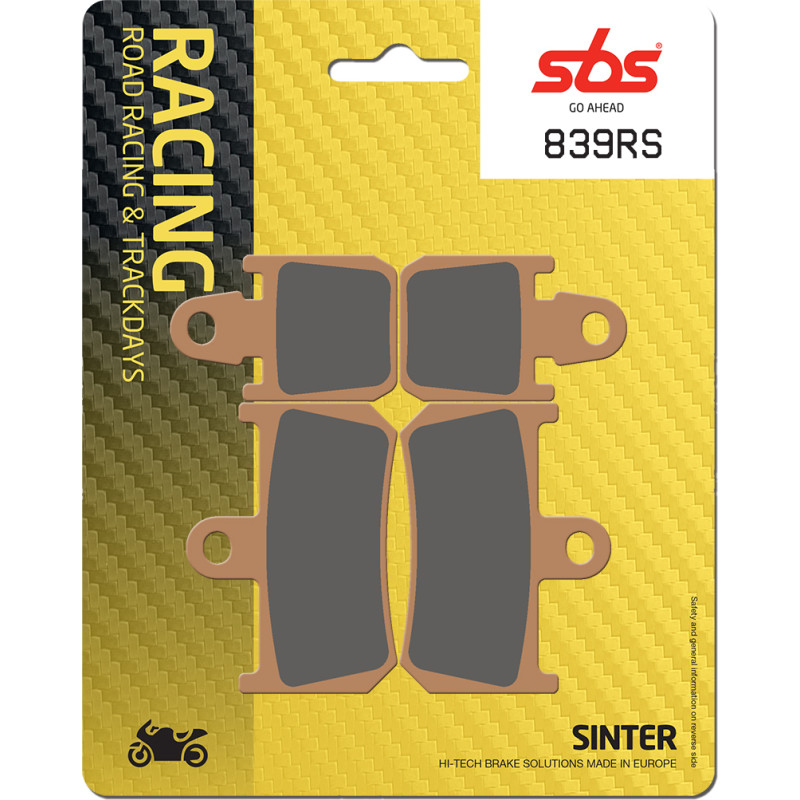 SBS Brakepads Racing Sintered