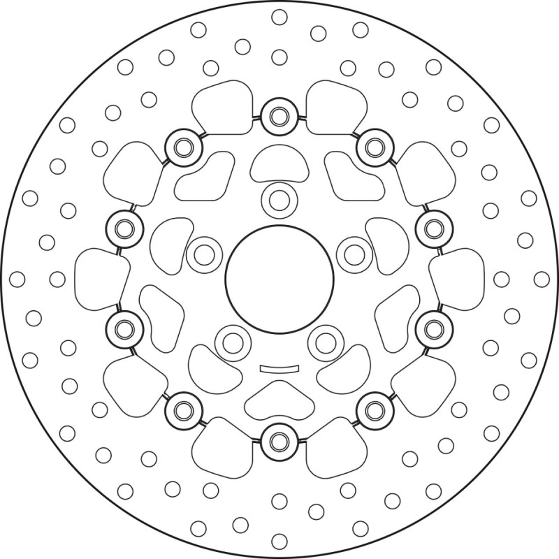 Brembo Serie Oro brakedisc floating