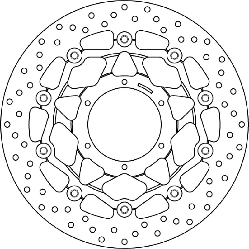 Brembo Serie Oro brakedisc floating