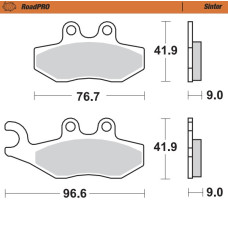Moto Master Moto-Master Brakepads RoadPRO Scooter