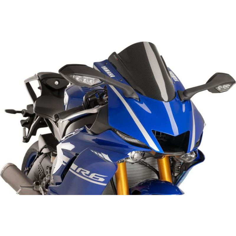 Puig Racing Screen Yamaha Yzf-R6 17-23' C/Carbon