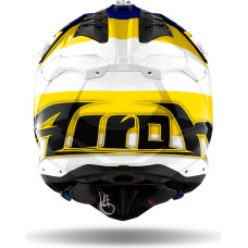 Airoh Helmet Aviator 3 Monarch Blue/Yellow Gloss