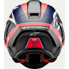 Alpinestars Helmet Supertech R10 Team Black/Carb/Bl&aring;/White