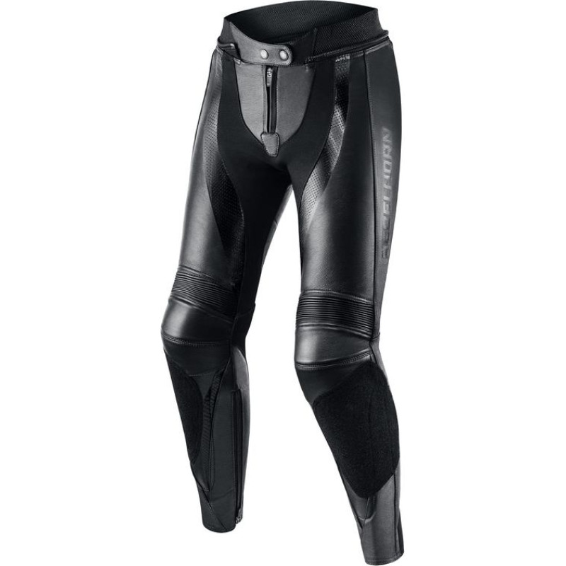 Rebelhorn REBEL WOMEN BLACK LEATHER MOTORCYCLE PANTS W36