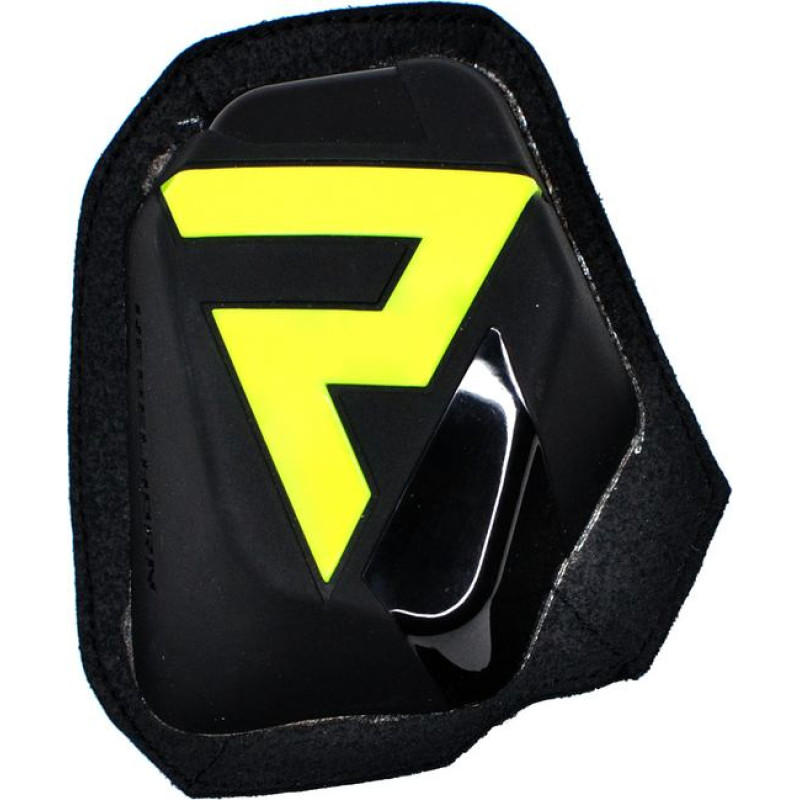 Rebelhorn KNEE SLIDERS (VELCRO) BLACK FLUO YELLOW