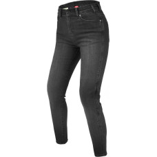 Rebelhorn CLASSIC 3 WOMEN WASHED BLACK MOTORCYCLE JEANS SKINNY FIT 26/32