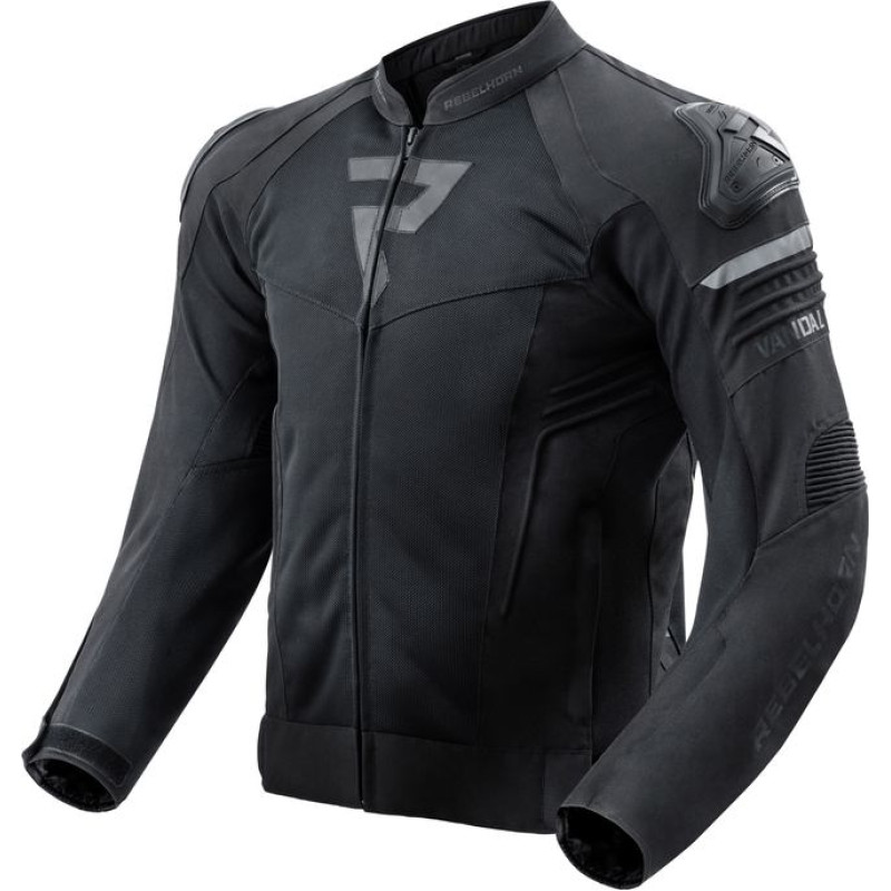Rebelhorn VANDAL MESH BLACK TEXTILE MOTORCYCLE JACKET