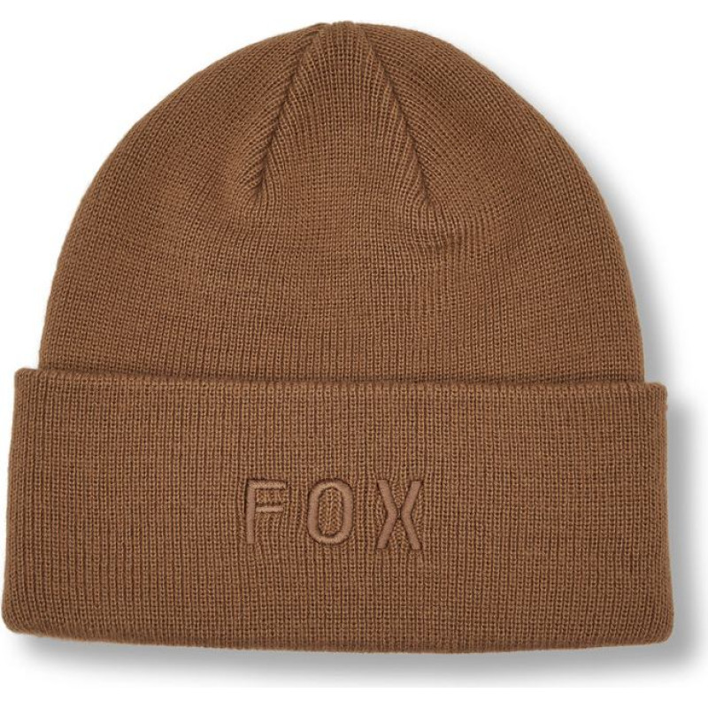 FOX Winter hat FOX WORDMARK BEANIE WALNUT