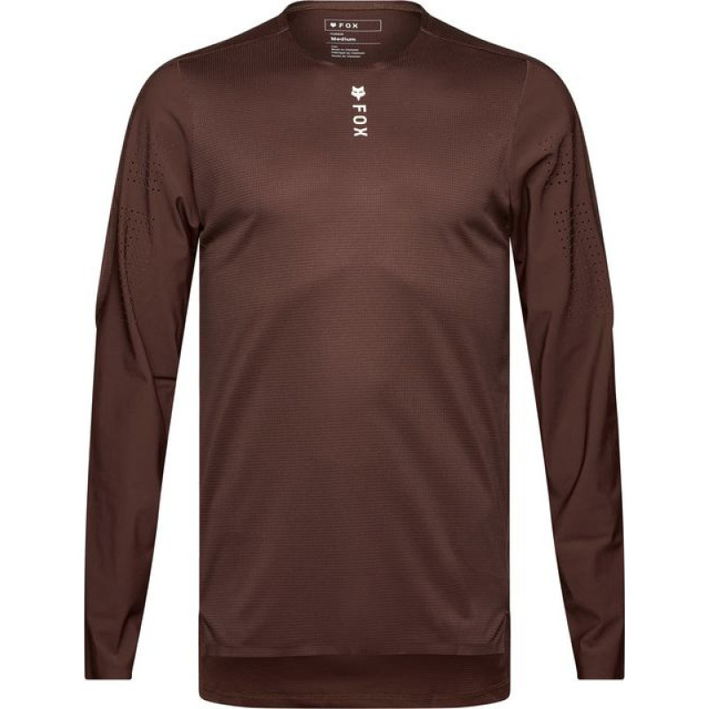 FOX SHIRT LONG SLEEVE CYCLING FOX FLEXAIR PRO COCOA