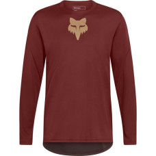 FOX BICYCLE SHIRT LONG-SLEEVED FOX RANGER HEAD RUST