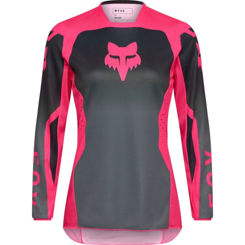 FOX SWEATSHIRT FOX LADY 180 SHIELD BLACK/PINK