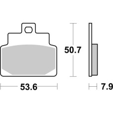 SBS Brakepads Carbon Tech