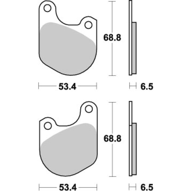 SBS Brakepads Carbon Tech