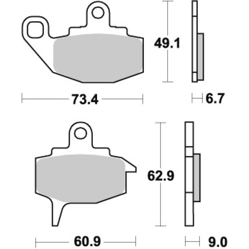SBS Brakepads Ceramic