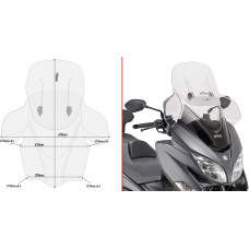 Givi WINDSCREEN SUZUKI BURGMAN 400