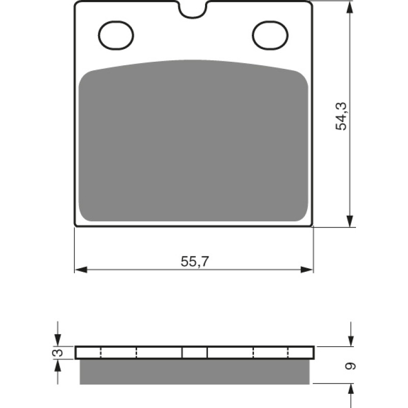 Goldfren Brake Pads 081 Ceramic Carbon S3