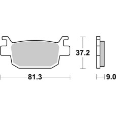 SBS Brakepads Maxi Sinter