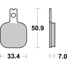 SBS Brakepads Ceramic