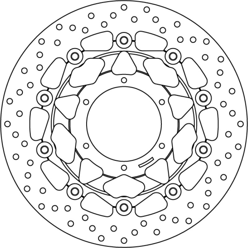 Brembo Serie Oro brakedisc floating
