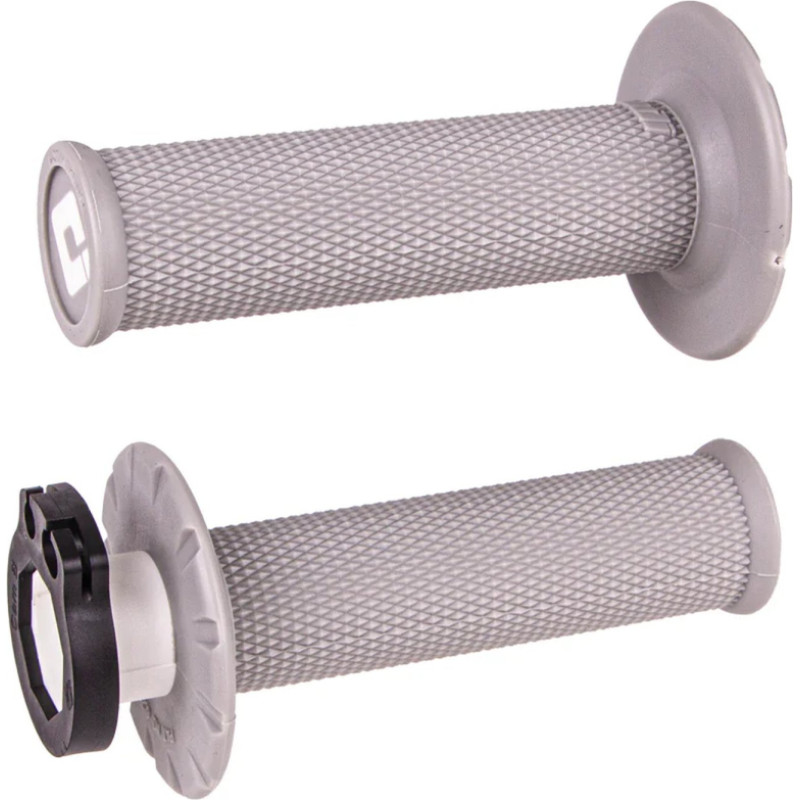ODI No-Waffle MX V2 Lock-On Grip Grey Soft