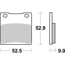 SBS Brakepads Sintered
