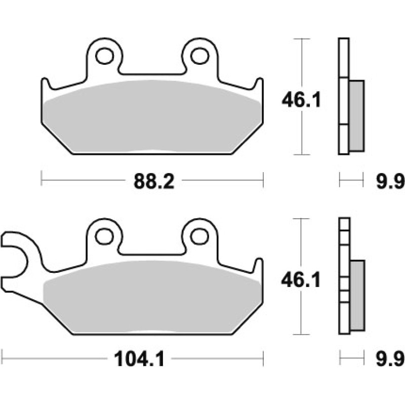 SBS Brakepads Ceramic