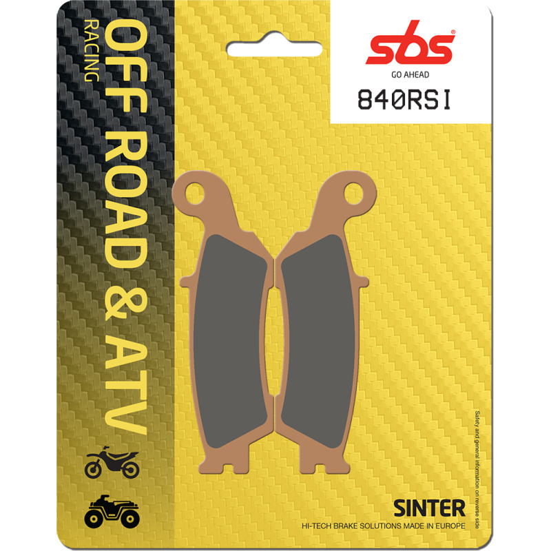 SBS Brakepads Racing Sintered