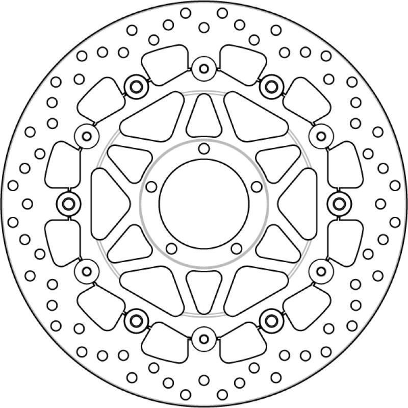 Brembo Serie Oro brakedisc floating