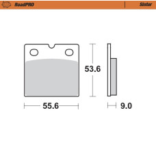 Moto Master Moto-Master Brakepads RoadPRO Sinter front